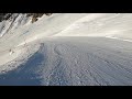 skiing in italy cervinia pancheron 2.950m cretaz 2.050m