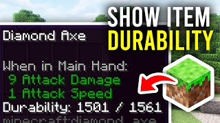 How To Show Item Durability In Minecraft - Full Guide