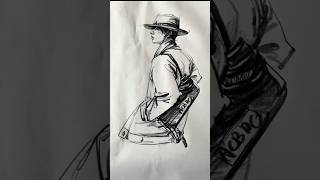 Easy And Simple Drawing For Boys || Boy Sketch  #drawing #art #boysketch  #viralvideo 🔥✏️