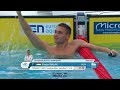 2022 rome swimming european champs mens 100m freestyle semi 1 u00262 kristof milak 47