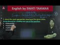 ssc cgl chsl mts 2025 english class idiom u0026 phrase for all ssc exams english by swati mam