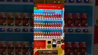 【面白風景】🍎ジュースだけの自販機@青森駅 Funny sight at Aomori station #旅の道草 #japan #shorts #旅行 #travel #鉄道 #railway