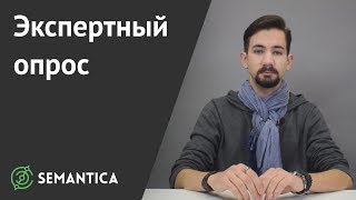 Экспертный опрос: что это такое и как его провести | SEMANTICA