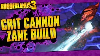Borderlands 3 | Crit Cannon Zane Build (Best Mantis Cannon One Shot Build!)