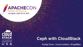 Ceph with CloudStack
