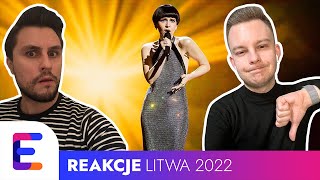 EUROWIZJA 2022 - LITWA 🇱🇹: Monika Liu - Sentimentai | REAKCJE