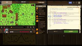 CodeCombat - Usual Day - JavaScript
