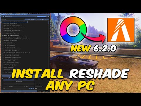 FiveM Как установить ReShade v6.2.0 Последняя версия Исправление Fivem Reshade 6.2.0 не загружается и не работает