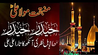 Haider Haider | Munqbat Mola Ali | World best Electrifying Munqbat -- Hum Ali k Aur Hamara Hai Ali