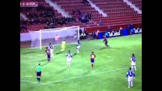 Unbelievable Luis Suarez assist vs Espanyol