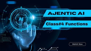 Python Functions & Return Statement Explained | Agentic AI Class 4 (Beginner Tutorial)