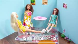 10 Recycled Dollhouse Furniture Crafts