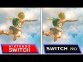 What would the games look like on the Switch Pro? | Switch VS Switch Pro | Simulated Comparison