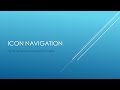 Icon Navigation in Microsoft SharePoint Icon Navigation in Microsoft SharePoint