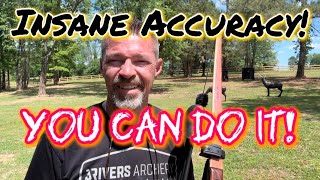 Insane Accuracy With A Traditional Bow! You Can Shoot Your Best By Following These Rules!