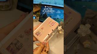 🎀 kawaii pink 3ds xl makeover #aesthetic #unboxing #3ds #nintendo #y2k