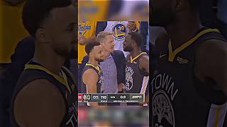 Steve Kerr motivated Steph curry after he miss the potential game winning shot v