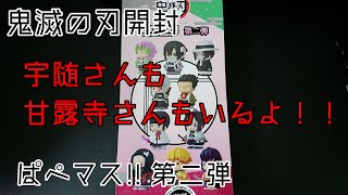 【鬼滅の刃】ぱぺマス!! 第二弾 開封 配列情報は動画の最後！