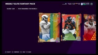 Best Weekly Elite Fantasy Pack Of The Year