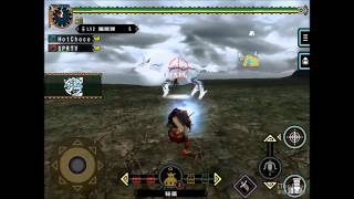 [MHFU/MHP2G for IOS] 1:07 G★3 Kirin/キリン/麒麟