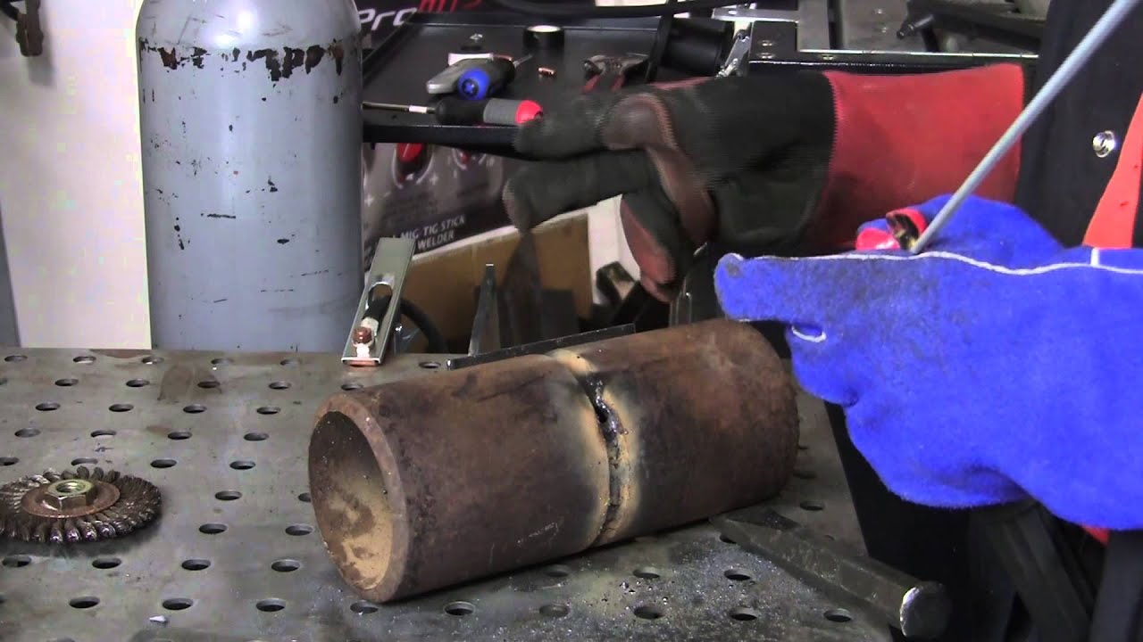 HOW TO STICK WELD PIPE - WELDING TIPS AND TRICKS ADVICE - YouTube