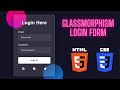 Learn How to Create a Transparent Login Form in HTML & CSS with This Simple Tutorial