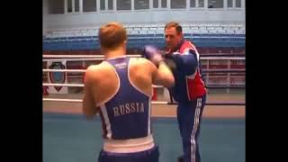 던져서 꽂는 느낌 제대로~ 사우스포 미트치기! (Southpaw russia boxing mitts)