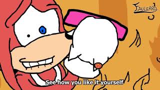 Knuckles sings at Sonic (HD Edition)