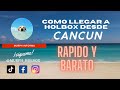 Como llegar a holbox desde cancun / facíl, rapido y barato !