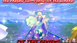 Saint Seiya: Awakening (KOTZ) - Sea Dragon Unity Skin: Ice Sea Aurora PvP Review Test!