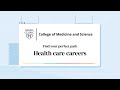 Find your perfect path: Mayo Clinic School of Health Sciences