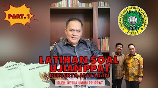 TIPS LULUS UJIAN PPAT💯, LATIHAN SOAL UJIAN PPAT berserta jawaban part.1