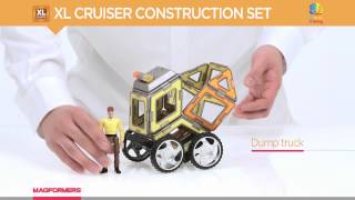 Magformers XL Cruiser Construction Set