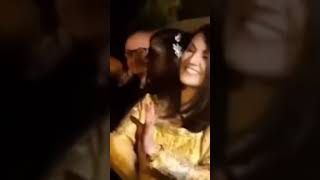 Reham Khan dancing at her third wedding