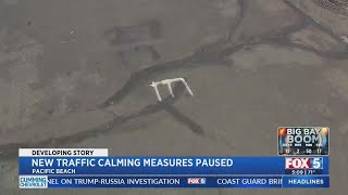 Traffic-Calming Measures Paused In Pacific Beach
