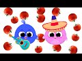 YUMMY YUMMY TOMATO Song 🍅 Vegetables And Fruits Names With Giligilis Song | Learn Alphabet