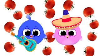 YUMMY YUMMY TOMATO Song 🍅 Vegetables And Fruits Names With Giligilis Song | Learn Alphabet