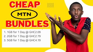 MTN cheap bundles in Ghana, South Africa