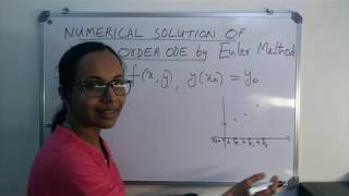 Euler method - Numerical soln. of first order ordinary differential equations