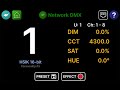 cineo stagelynx how to set up dmx settings