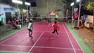 Turnamen PB TANAH MERAH katagori A  ( AGUS TRI / YOGI VS SARNO / DANANG )