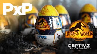 Kids can unwrap Jurassic World CAPTIVZ Dominion Edition Slime Eggs! | A Toy Insider Play by Play