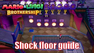 All shock floor Puzzles guide | Fortress Zokket | Mario \u0026 Luigi: Brothership