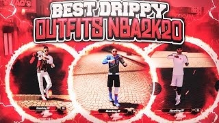 BEST DRIPPY  OUTFITS ON NBA 2K20!!!! BEST MYPARK OUTFITS TO WEAR IN NBA2K20!