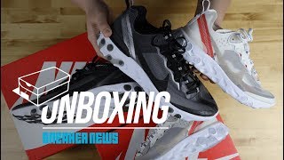 Unboxing The Nike React Element 87