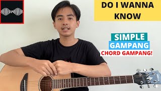 CHORD SIMPLE GAMPANG (Do I Wanna Know - Arctic Monkeys) (Tutorial Gitar) Easy Chords!