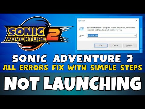 How to Fix SONIC ADVENTURE 2 Not Launching Windows 10 / 11  2023 Fix