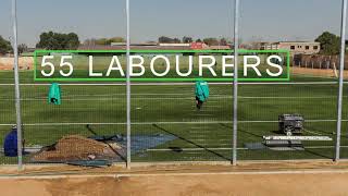 Safe Hub Football centre Construction Timelapse