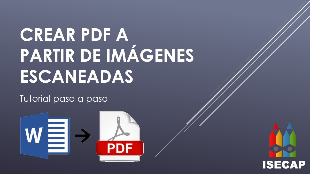 Tutorial Paso A Paso: Cómo Crear Un Solo Documento PDF A Partir De ...