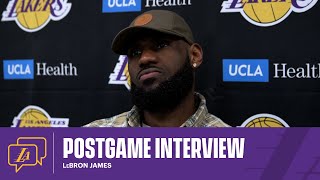 Lakers Postgame: LeBron James (2/20/21)